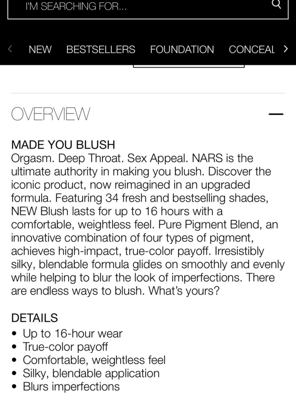 NARS Blush - Orgasm - Picture 3 of 4
